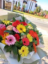 Букет цветов из:  Герберы #REPLACE_PRED# Гудермесе